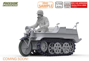 Freedom 16004SP SDKFZ-2 Capfured by US Army / AIR BORNE 1944 WW2 1/16 – image 2