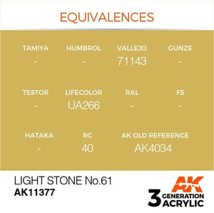 AK Interactive AK11377 Light Stone No.61 17ml – Bild 3