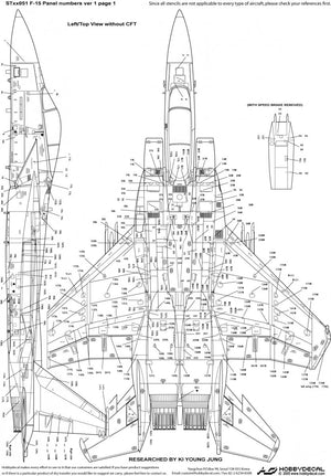 HobbyDecal ST48051V1 F-15 Panel numbers ver 1 1/48 – image 2