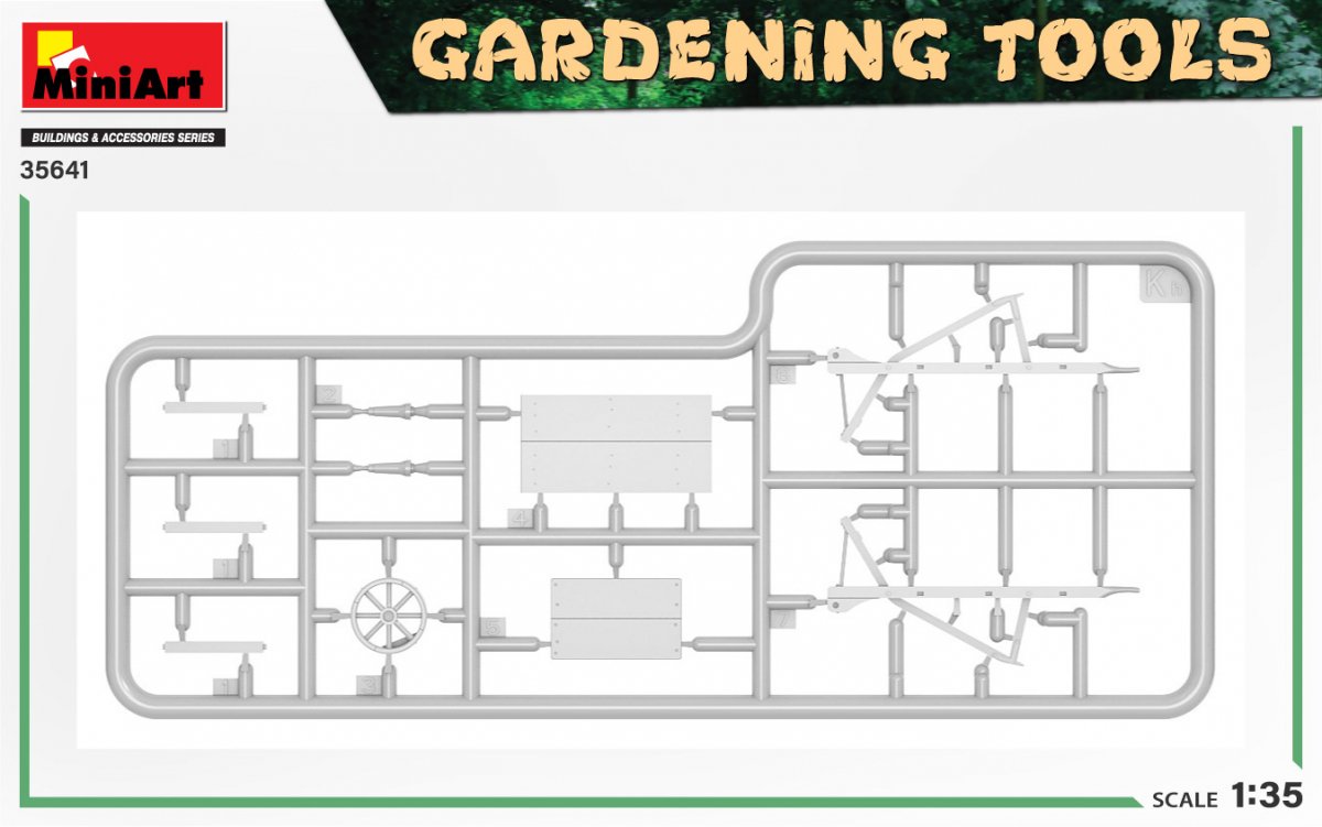 MiniArt 35641 GARDENING TOOLS 1/35 – image 4