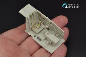 Quinta Studio QD32029 Bf 109G-6 3D-Printed &amp;amp; colored Interior on decal paper (for Revell kit) 1/32 – Bild 11
