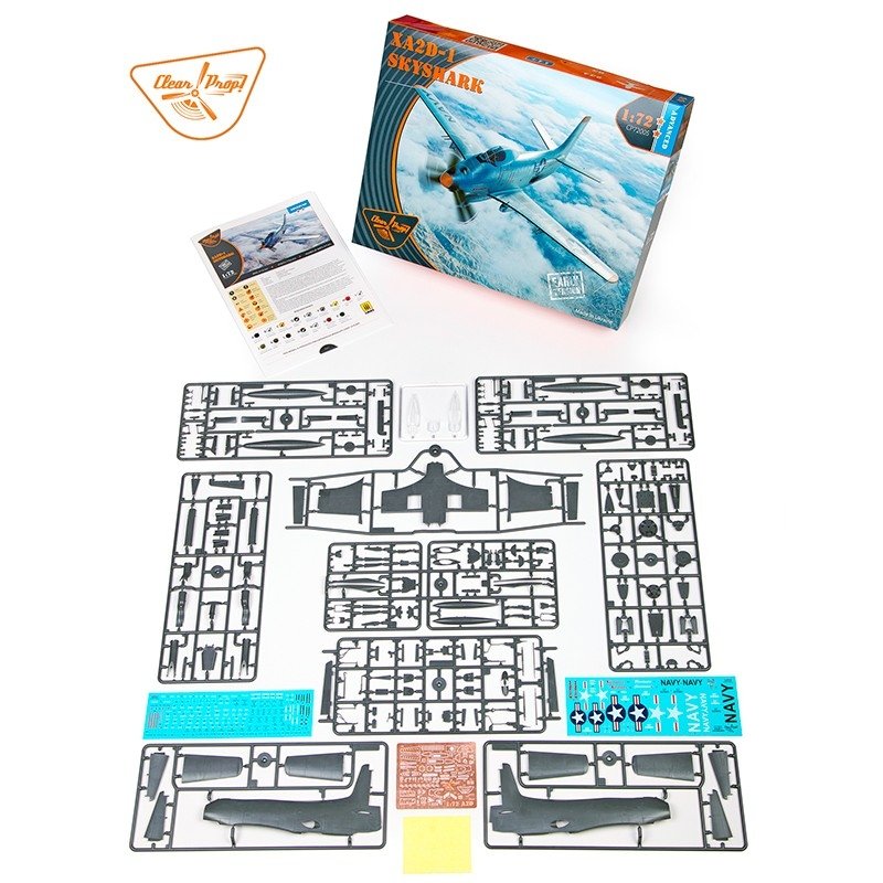 Clear Prop! CP72005 XA2D-1 Skyshark ADVANCED KIT 1/72 – image 3