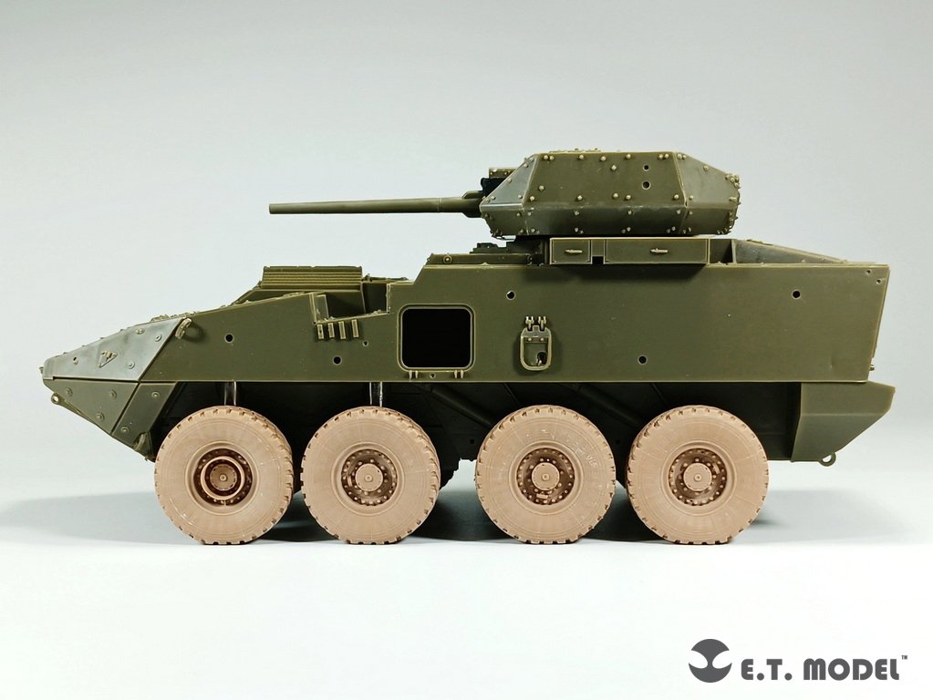 ET Model P35-112 US ARMY M1296 &amp;quot;Dragoon&amp;quot; ICV Weighted Road Wheels (3D Printed) For AFV Club Kit 1/35 – obrázek 10