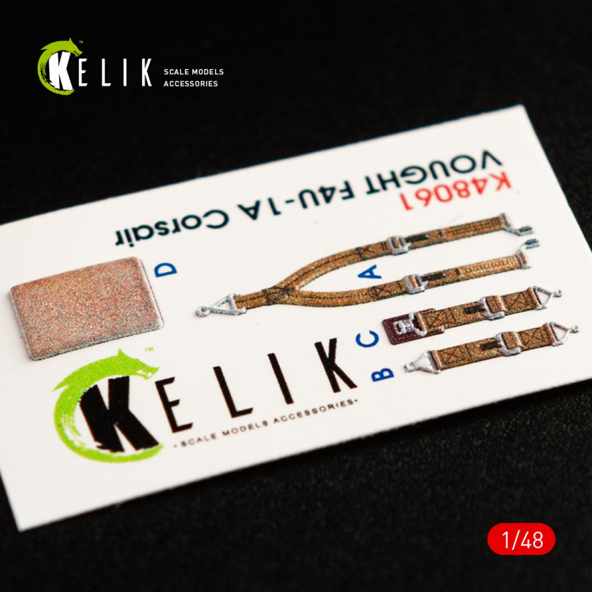 KELIK K48061 F4U-1A CORSAIR INTERIOR 3D DECALS FOR TAMIYA KIT 1/48 – Bild 6