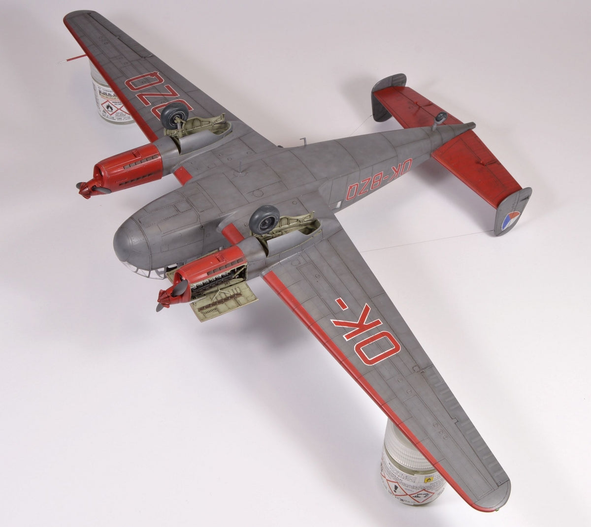 Omask 34033 Siebel Si-204D OK-BZQ 1/48 – obrázek 7