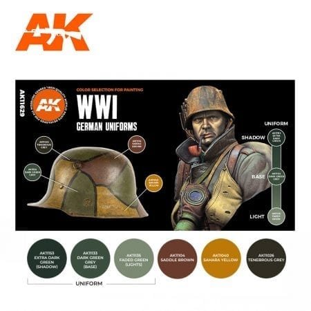 AK Interactive AK11629 WWI GERMAN UNIFORMS – obrázek 2
