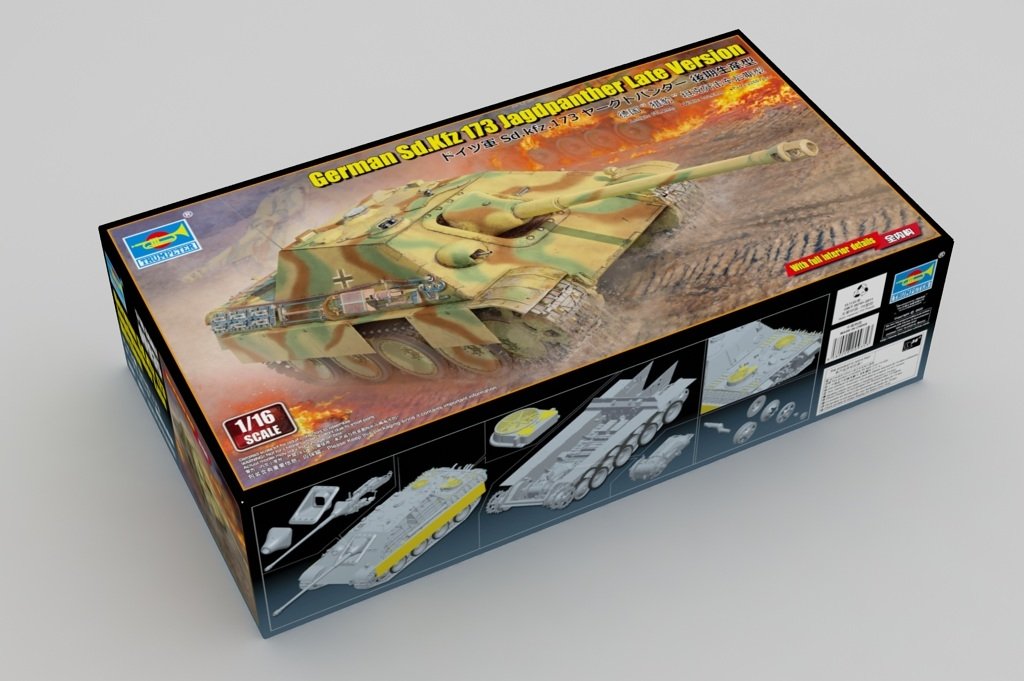 Trumpeter 00935 German Sd.Kfz 173 Jagdpanther Late Version 1/16 – immagine 2
