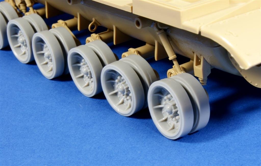 Panzer Art RE35-129 Road wheels for MBT M60 (cast aluminum pattern) 1/35 – obrázek 3