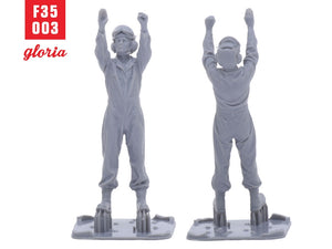 Gloria F35003 USMC Ground Crew Type 3 3D Printed Figures 1/35 – image 3