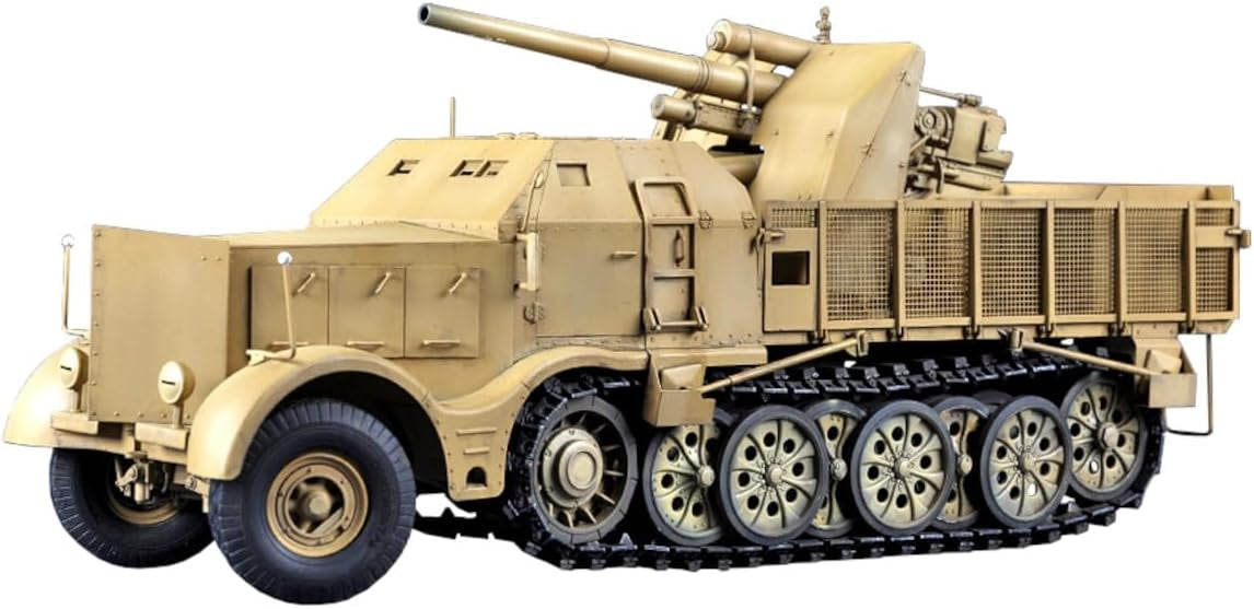 Trumpeter 09577 Schwerer Zugkraftwagen 18 t with 8.8cm Flak 1/35 – Bild 2
