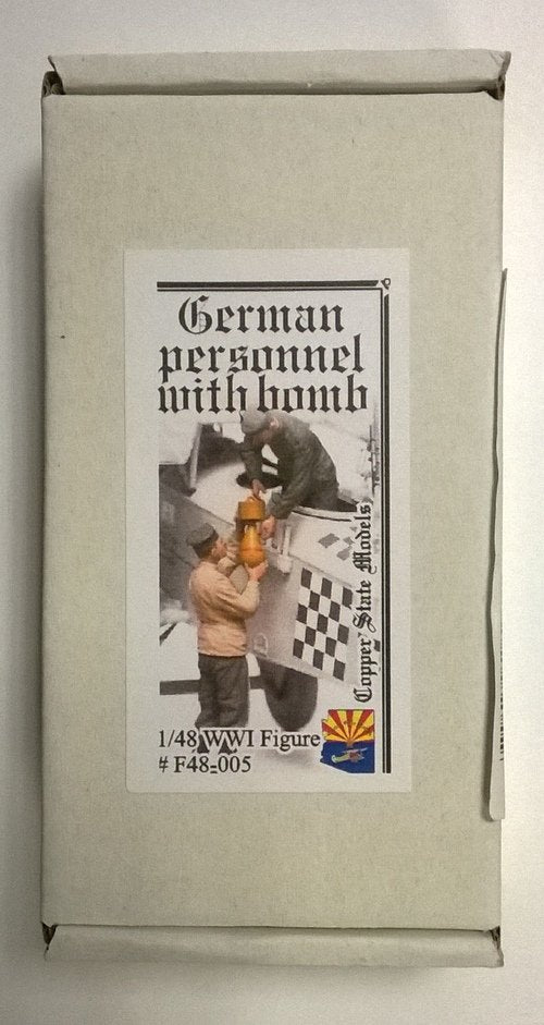 Copper State Models F48-005 German personnel - bomb loading 1/48