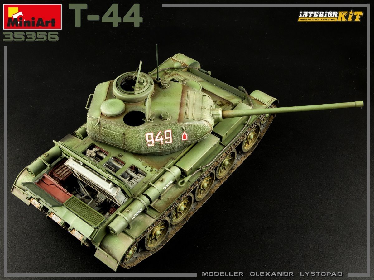MiniArt 35356 T-44 INTERIOR KIT 1/35 – obrázek 17