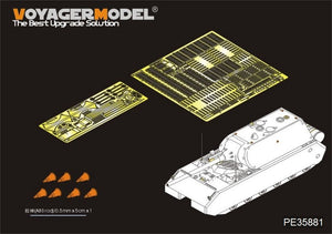 Maquette Voyager PE35881 Char super-lourd allemand MAUS de la Seconde Guerre mondiale pour TAKOM au 1/35