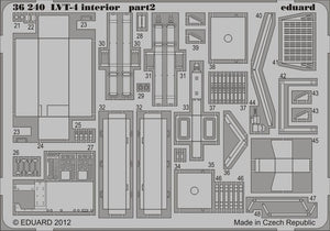 Eduard 36240 LVT-4 interior 1/35 AFV Club – image 2