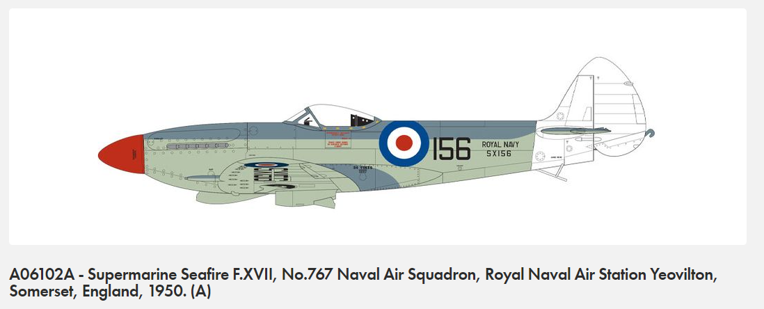 Airfix 06102A Supermarine Seafire F.XVII 1/48 – image 8