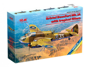 ICM 48311 Bristol Beaufort Mk.IA with tropical filters 1/48 – image 2