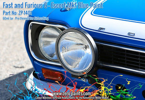 Zero Paints ZP-1401 - Fast and Furious 6 Ford Escort Mk 1 Blue 60ml – image 2