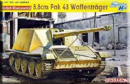 Dragon 6728 Ardelt-Rheinmetall 8.8cm Pak 43 Waffentrager 1/35
