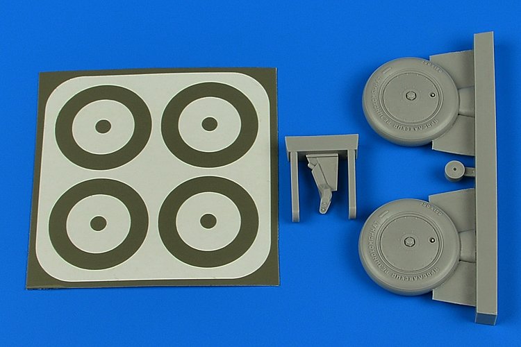 Aires 2225 I-153 Wheels &amp;amp; paint masks for ICM 1/32