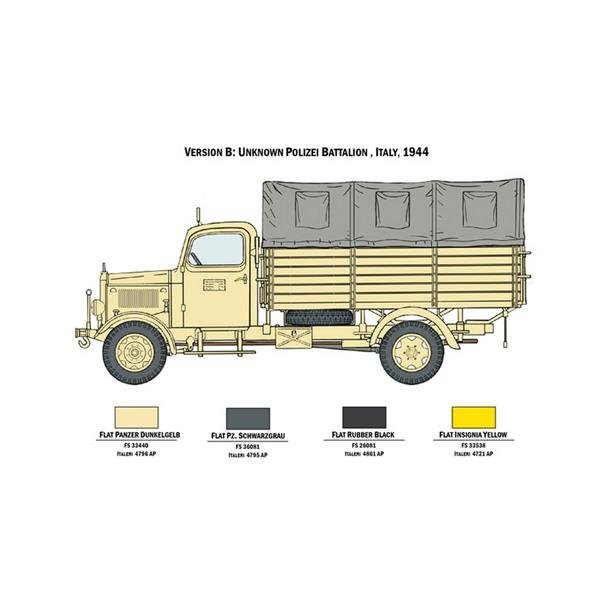 Italeri 6558 MERCEDES BENZ L3000 S 1/35 – obrázek 3