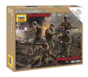 Zvezda 6278 US Infantry 1/72