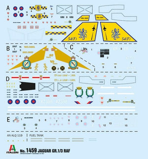 Italeri 1459 Jaguar GR.1/GR.3 RAF 1/72 – Bild 3