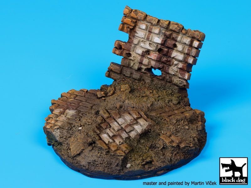 Socle de mur en ruine Black Dog D35035 1/35 – image 2