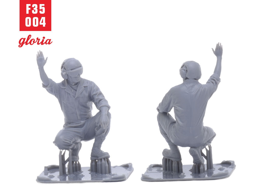 Gloria F35004 USMC Ground Crew Type 4 3D Printed Figures 1/35 – image 6