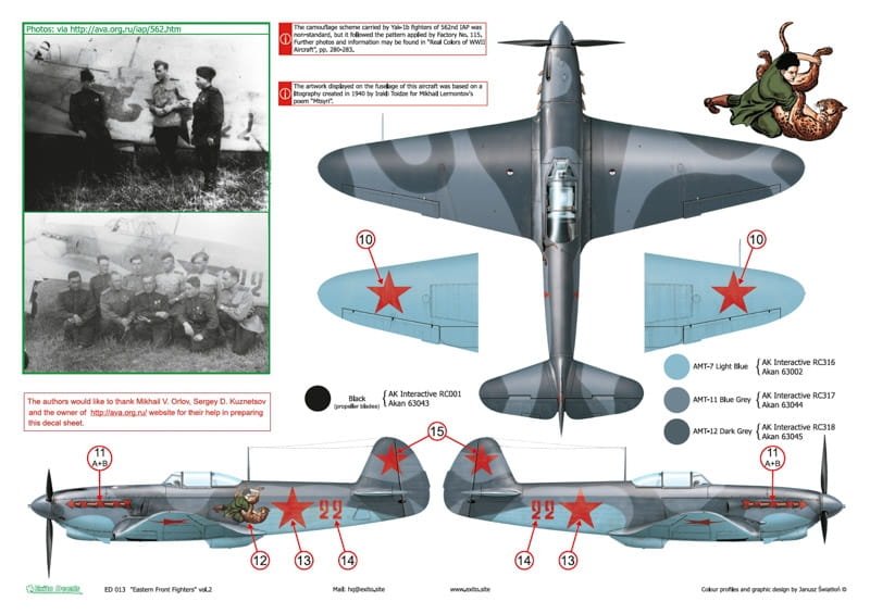 Exito ED72013 Eastern Front Fighters 2 1/72 – image 3