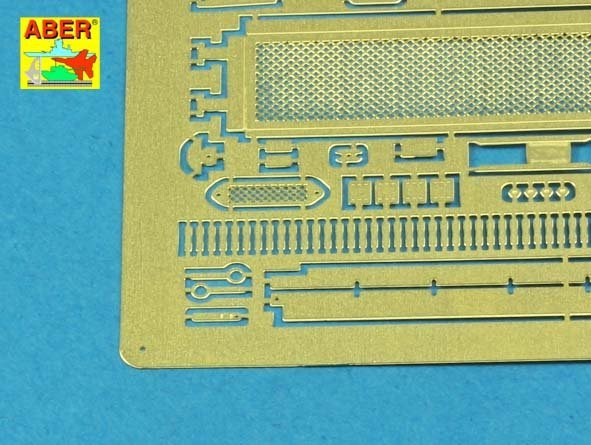 Aber 35G32 Grilles for Russian Tank T-55AM also for T-55AMV 1/35 – immagine 2
