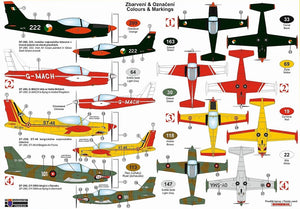 Kovozavody Prostejov KPM0212 SIAI SF-260W/D European Users 1/72 – Bild 2