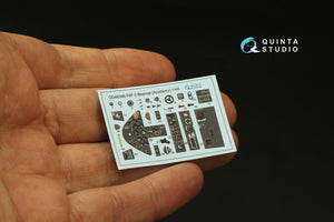 Quinta Studio QD48399 F8F-2 Bearcat 3D-Printed &amp;amp; colored Interior on decal paper (Academy) 1/48 – image 3