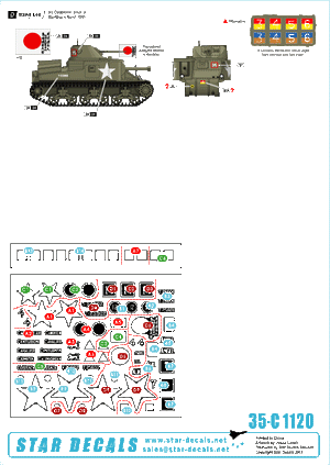 Star Decals 35-C1120 Lee in Burma 1/35 – imagen 2