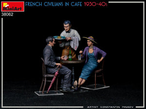 MiniArt 38062 FRENCH CIVILIANS IN CAFE 1930-40S 1/35 – immagine 4