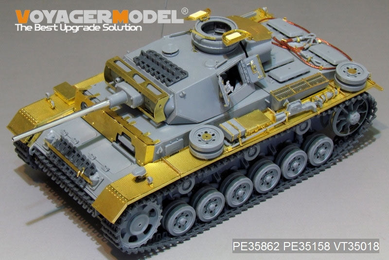 Voyager Model PE35862 WWII German Pz.KPfw.III Ausf.L basic For DRAGON 6387 1/35 – image 3