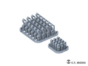 ET Model P35-317 Tiger II Spare Track Brackets For Late Version Track ( 3D Print ) 1/35 – image 2