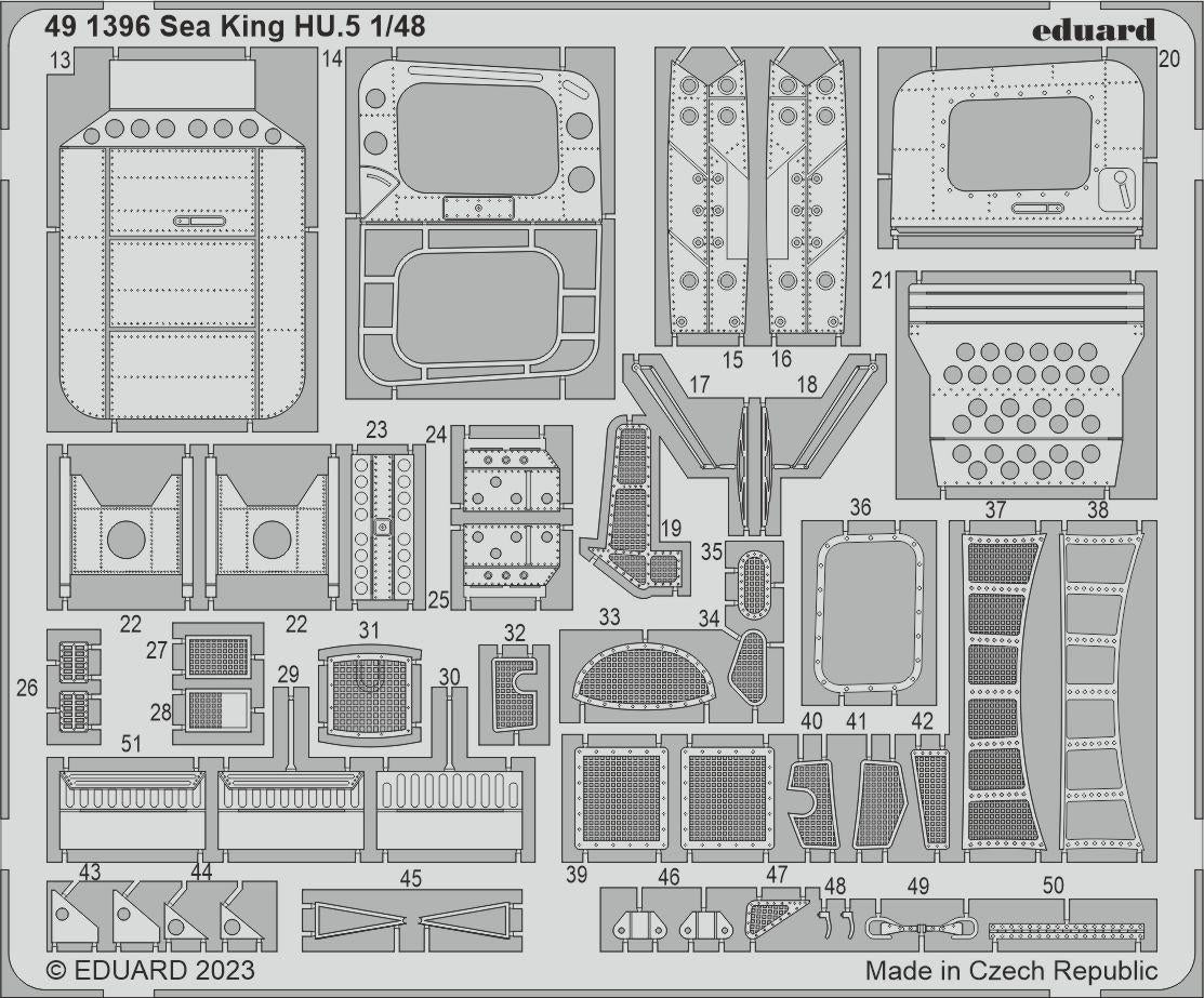 Eduard BIG49399 Sea King HU.5 AIRFIX 1/48 – image 3