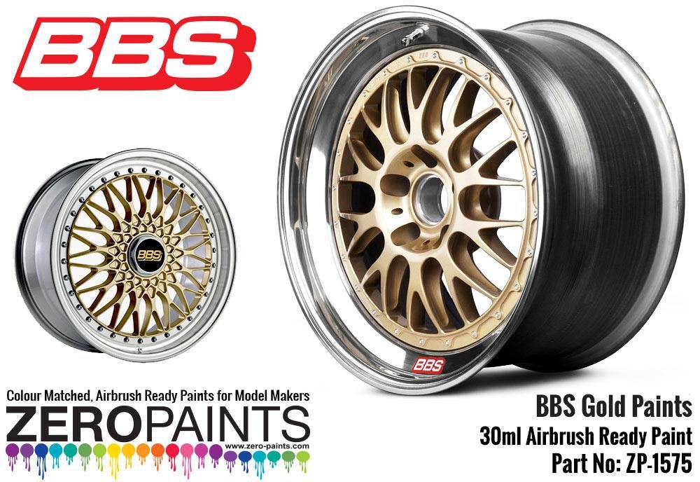 Zero Paints ZP-1575 BBS Wheel Gold Paint 30ml – image 2
