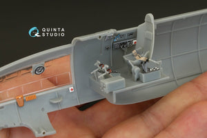 Quinta Studio QD48100 IL-4 3D-Printed &amp;amp; colored Interior on decal paper (for Xuntong kit) 1/48 – Bild 10
