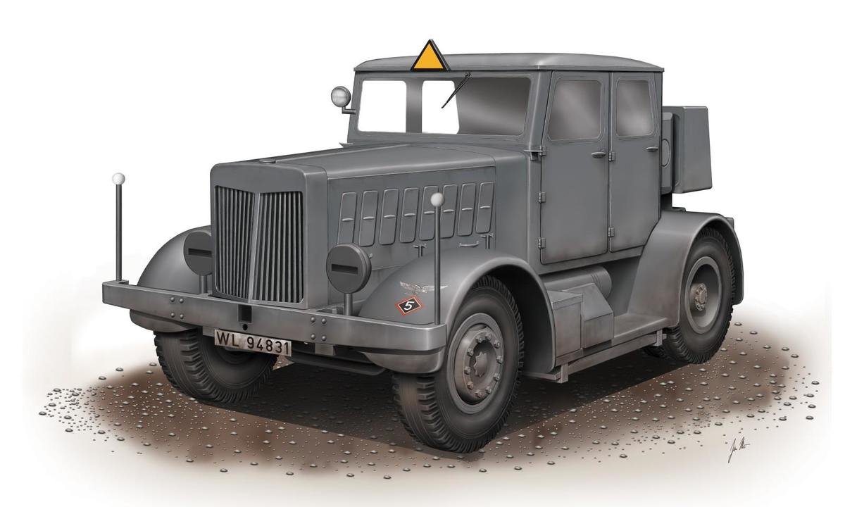 Special Armor 72001 SS-100 Gigant Schwerer Radschlepper/ Heavy Tra. (1/72) – image 2