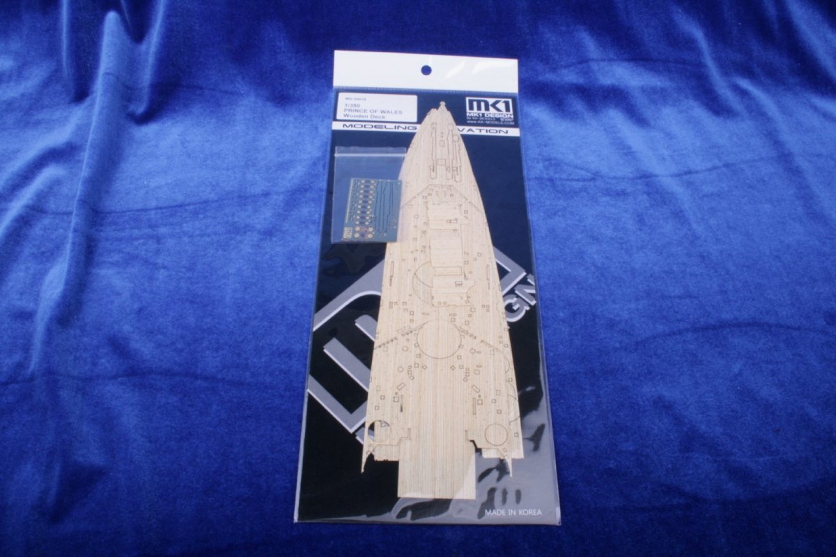 MK1 Design MD-35019 Prince of Wales Wooden Deck 1/350 – image 2