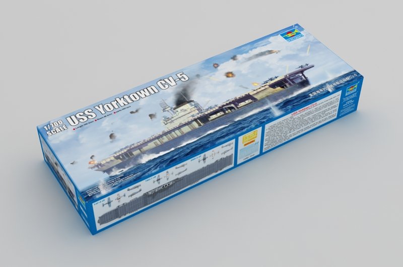 Trumpeter 06707 USS Yorktown CV-5 1/700 – image 2