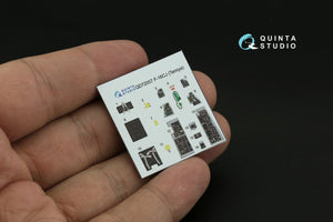 Quinta Studio QD72057 F-16CJ 3D-Printed &amp;amp; colored Interior on decal paper (Tamiya) 1/72 – Bild 2