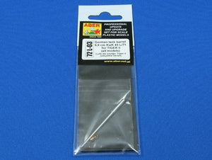 Aber 72L-03 8.8 cm KwK 43L/71 barrel for Tiger II/German Tank Barrel 8.8 cm KwK 43 L/71 for Tiger II 1/72 – image 3