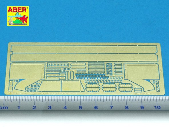 Aber 48010 Russian medium tank T-34/76 1941 model - vol. 3 - additional set - fenders 1/48 – image 2