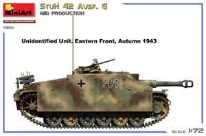 MiniArt 72115 StuH 42 Ausf. G MID PRODUCTION 1/72 – immagine 4