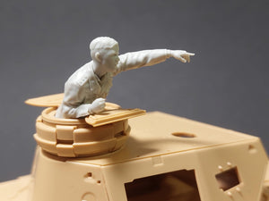 Panzer Art FI35-250 DAK Pz.lll/IV tank commander 1/35 – immagine 2
