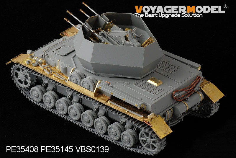 Voyager Model PE35408 WWII German Panzer IV ausf G 20mm Flakpanzer IV &amp;quot;Wirbelwind&amp;quot; For DRAGON 6342 1/35 – Bild 4