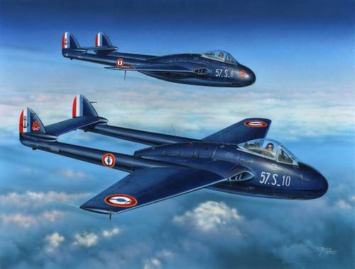 Azur A117 DH100 Vampire FB Mk.5 (1/72)