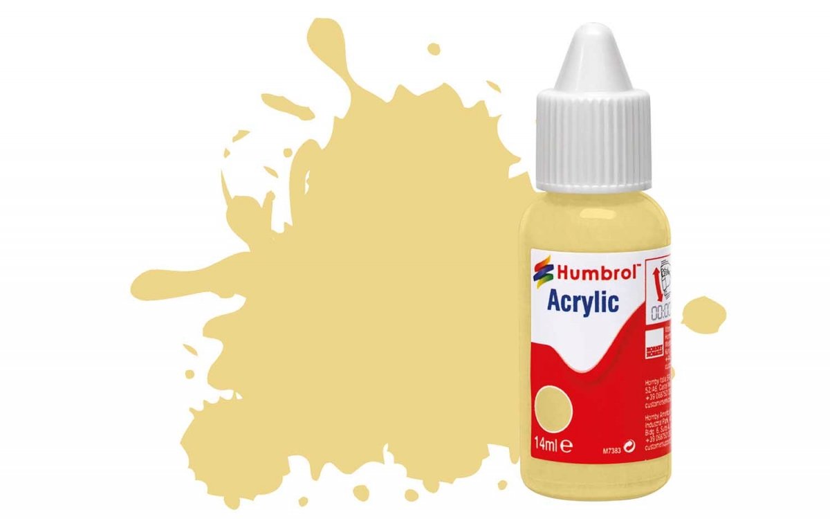 Humbrol DB0103 N° 103 Crème - Mat - 14 ml.